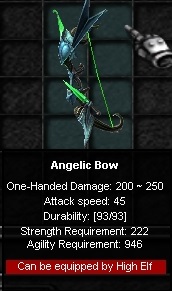 Customowe bronie / Custom weapons Angelic