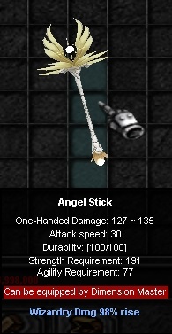 Customowe bronie / Custom weapons Angstick