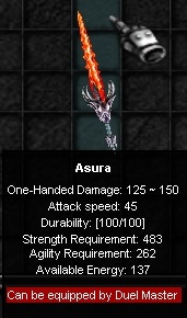 Customowe bronie / Custom weapons Asura