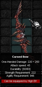 Customowe bronie / Custom weapons Cursed