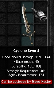 Customowe bronie / Custom weapons Cyclone