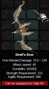 Customowe bronie / Custom weapons Devbow