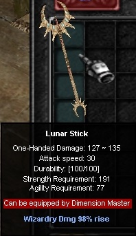 Customowe bronie / Custom weapons Lunar